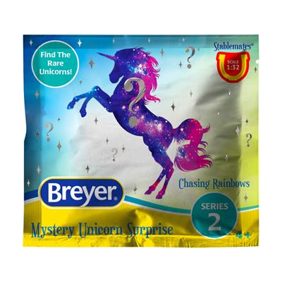 Breyer 6056 Stablemates Mystery Unicorn Surprise Chasing Rainbows